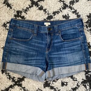 J Crew denim shorts size 28